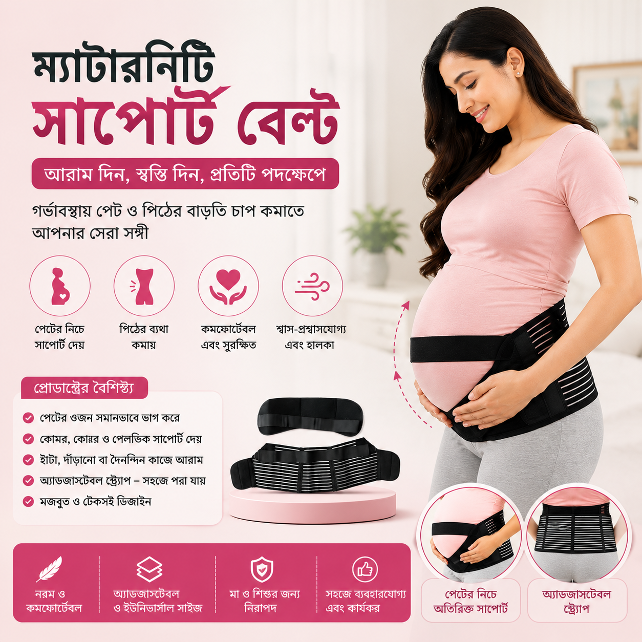 প্রেগন্যান্সি সাপোর্ট বেল্ট 6
